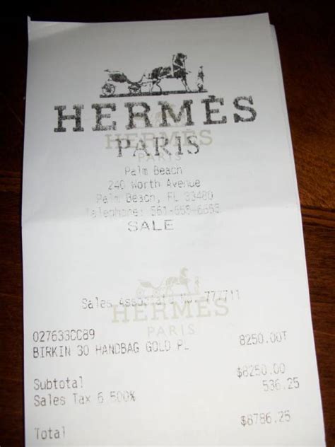 hermes receipt fake|authentic hermes handbag.